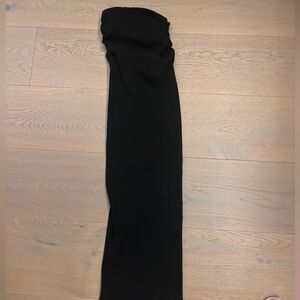 Black tube dress